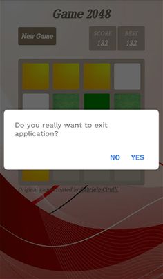 2048 Game - Screenshot 3