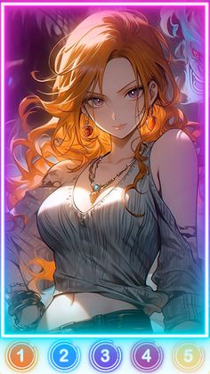 Dark Adult Girls Coloring Book - Screenshot 3