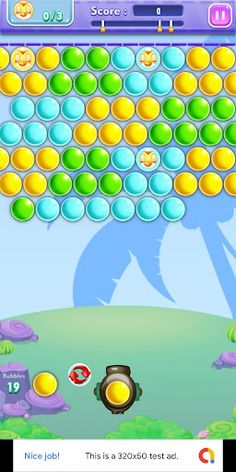 Green Pet Bubbles - Screenshot 1