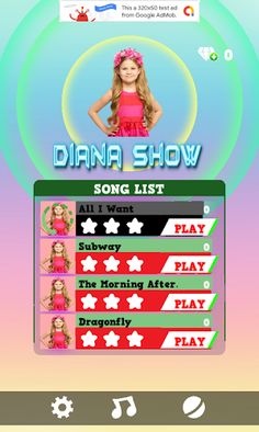 Diana Show Music Ball - Screenshot 1