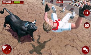 Angry Bull: City Attack Sim - Screenshot 1