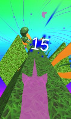 Rainbow Unicorn Adventure Run - Screenshot 2