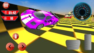 Superhero Car Stunts GT Racing - Screenshot 2