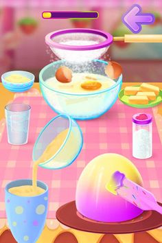 Queen Skirt Cake Making - Screenshot 3