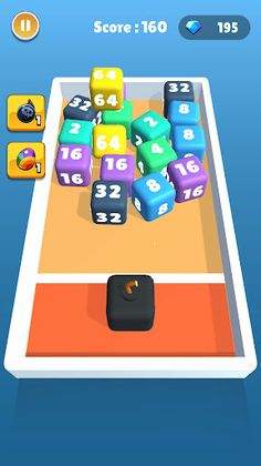 Fusion cube: 2048 merge - Screenshot 4