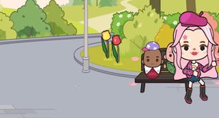 Toca Mermaid Boca coloring - Screenshot 2