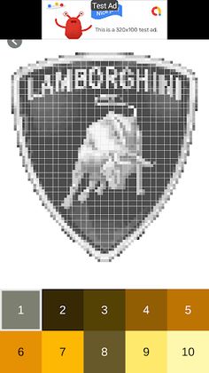 Cars Logo Pixel Art - Screenshot 3