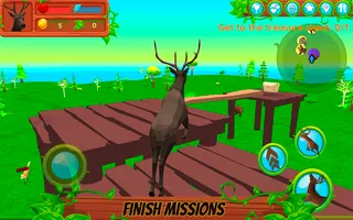 Deer Simulator - Screenshot 2