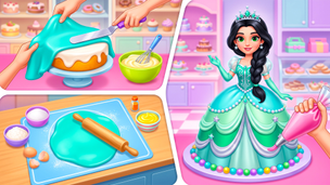Doll cake decorating Cake Game - Screenshot 1
