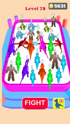 Merge Master 3d-Dinosaur Clash - Screenshot 3