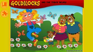 Kinderbooks-Goldilocks and Thr - Screenshot 1