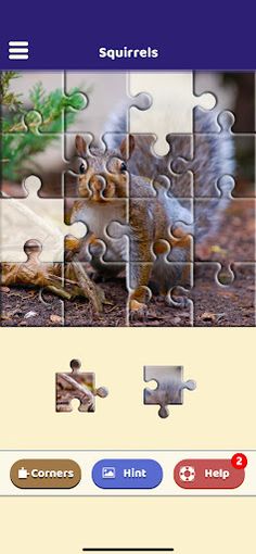 Squirrel Love Puzzle - Screenshot 1