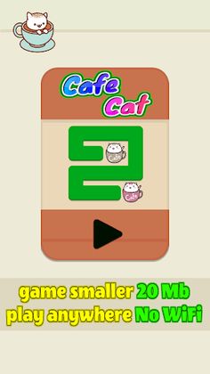 Cafe Cat logic puzzles low mb - Screenshot 1