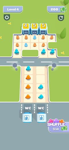 Toilet Queue - Screenshot 1