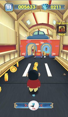 Shin chan Subway Run Super - Screenshot 4