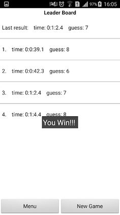 YPO Bulls And Cows - Screenshot 3