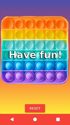 Pop It Fidget Toy Jogo Calma - Screenshot 3