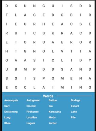 FIT Word Search - Screenshot 3