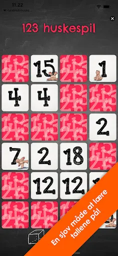 123 huskespil - Screenshot 1