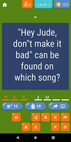 Beatles Song Challenge Game - Screenshot 3