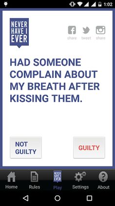 Never Have I Ever Party Game - Screenshot 3