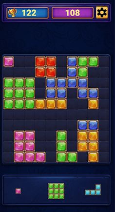 Block Puzzle - Sweet Rainbow - Screenshot 1