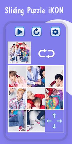 Sliding Puzzle iKON Challenge - Screenshot 4