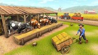 Farming Game Farm Tractor Game - Screenshot 1