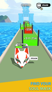 Mask Evolution: 3D Run Game - Screenshot 2