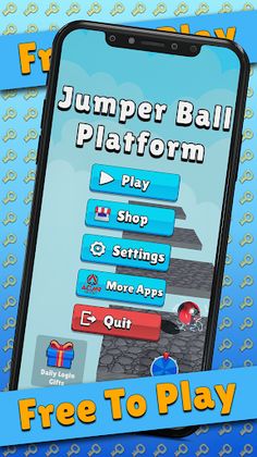 Jumper Ball Platform - Screenshot 1