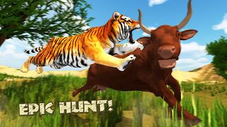 Hungry Tiger Jungle Wild Hunt - Screenshot 1