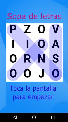 Sopa de letras - Screenshot 1