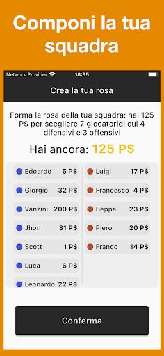 FantaPredio - Screenshot 1