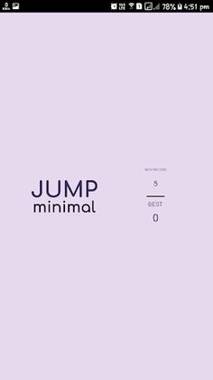 Jump Minimal Game - Screenshot 3