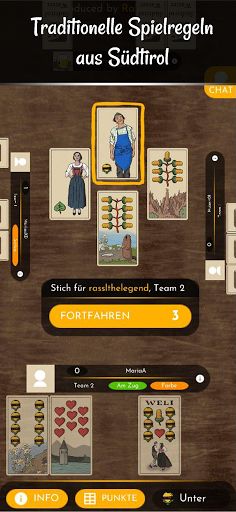 Online Watten - Screenshot 3