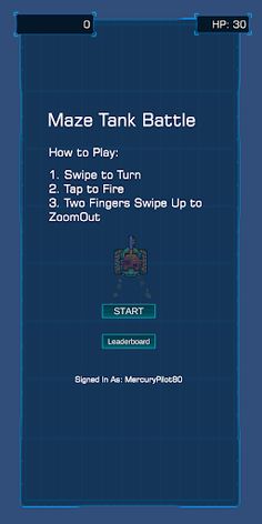 Maze Tank Battle - Screenshot 1