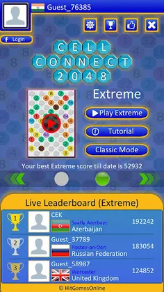 2048 Cell Connect Puzzle - Screenshot 4