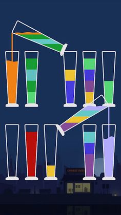 Water Color Sort - Screenshot 2