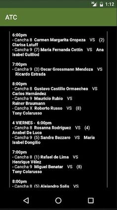 ATC Tenis - Screenshot 1