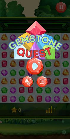 GemStone Quest! - Match 3 - Screenshot 3