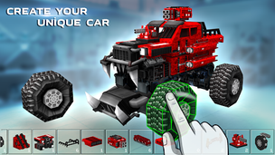 Blocky Cars online games - Screenshot 1