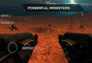 Mars War Alien Shooter - Screenshot 1