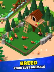 Idle Zoo Tycoon 3D - Animal Pa - Screenshot 3