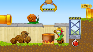Snail Bob 1: Adventure Puzzle - Screenshot 1