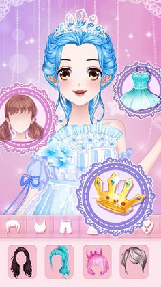 Anime Girl Fashion Makeup - Screenshot 2