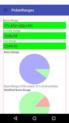 PokerRanges - Screenshot 2
