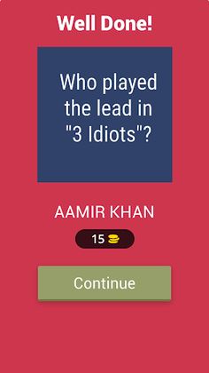 BOLLYWOOD SUPER QUIZ - Screenshot 2