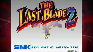 THE LAST BLADE 2 ACA NEOGEO - Screenshot 1