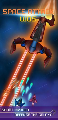 Space Attack WOS - Galaxy Sky  - Screenshot 1