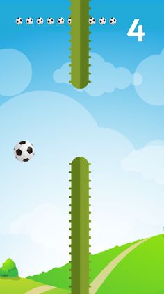 Flappy Ball Soccer - Screenshot 2